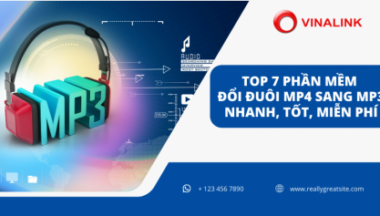 [Góc review] Top 7 phần mềm đổi đuôi mp4 sang mp3 nhanh, tốt, miễn phí