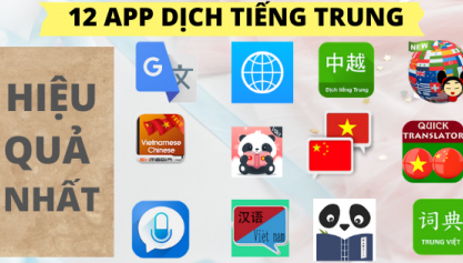 Tổng hợp 12+ App Dịch tiếng Trung hiệu quả nhất trên điện thoại 