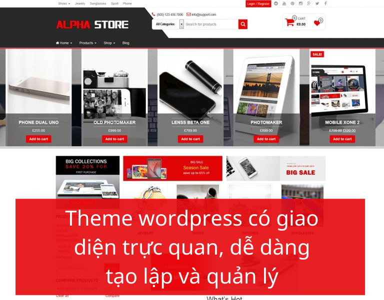 Tải theme wordpress bán hàng miễn phí