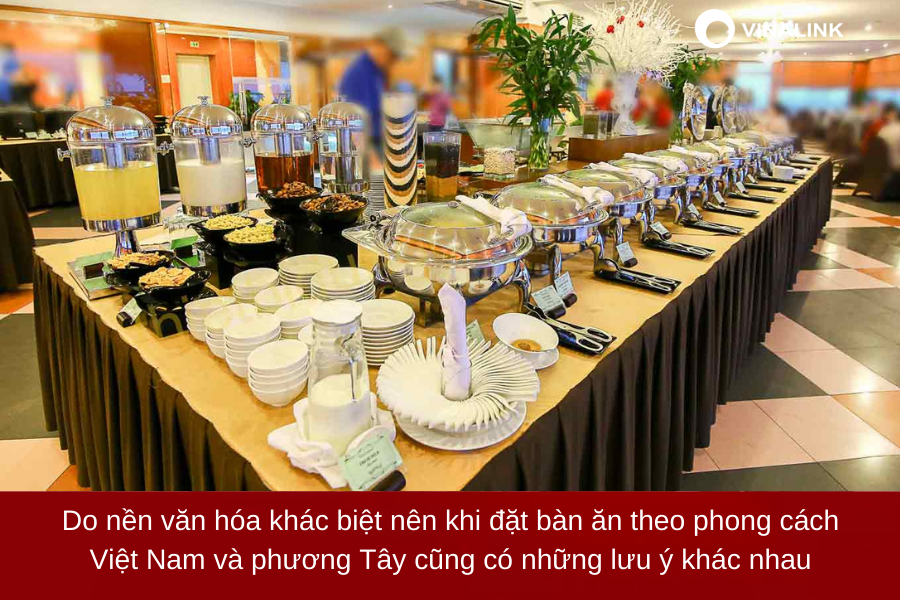 Lưu ý khi đặt bàn theo từng phong cách