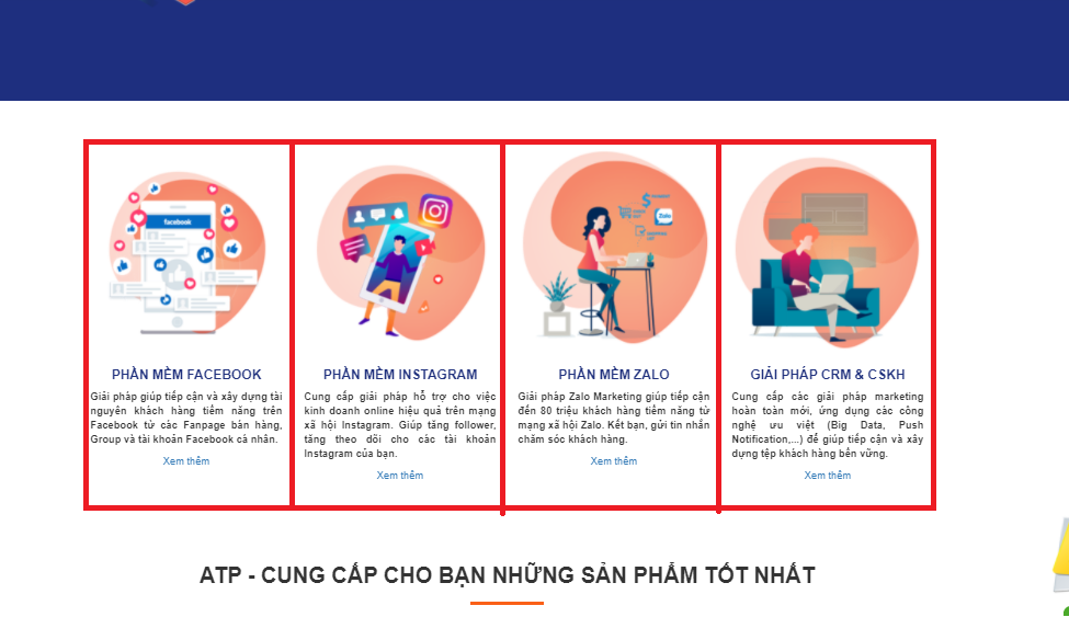 Cấu trúc landing page bán hàng thời trang