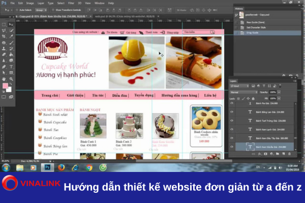 Hướng dẫn thiết kế website đơn giản từ A đến Z