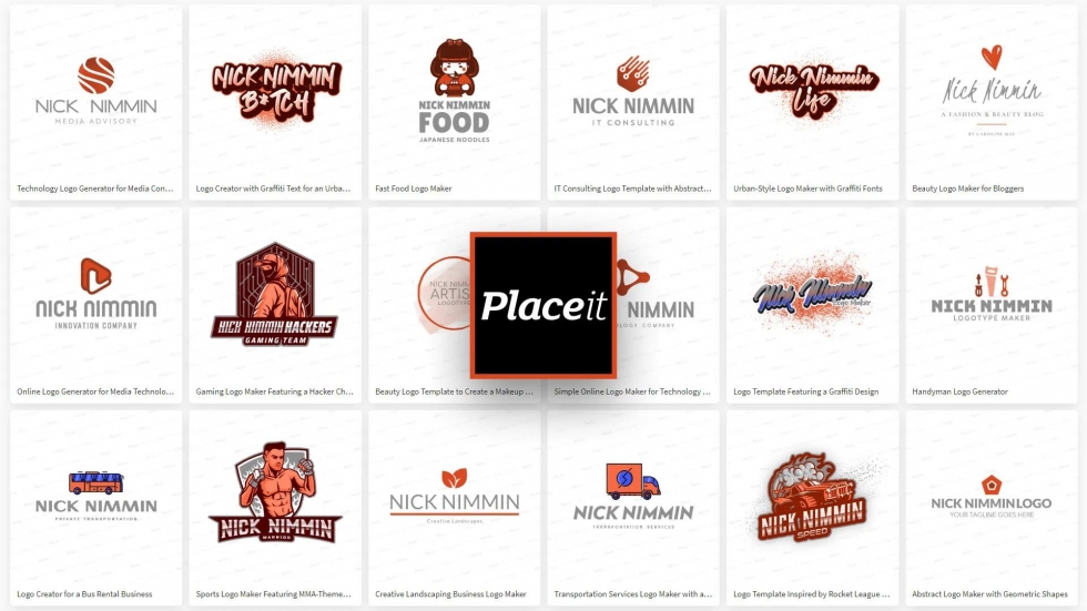 placeit - web tạo logo miễn phí