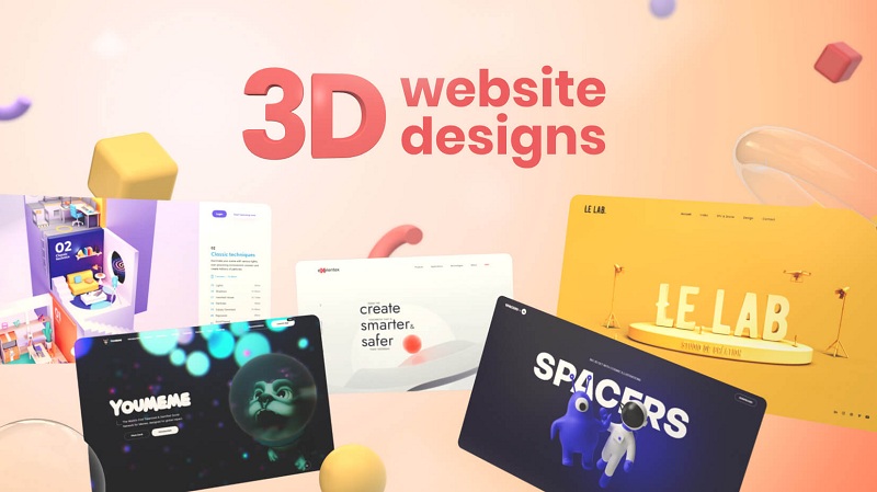 Thiết kế web 3D là gì