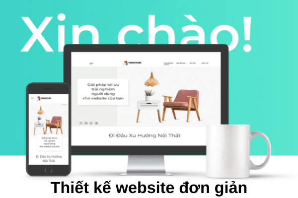 Thiết kế website đơn giản