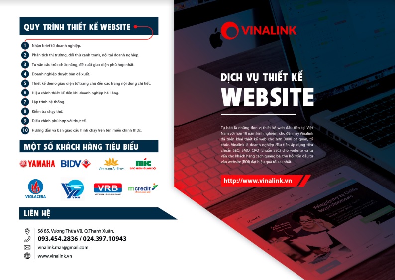 Vinalink - công ty thiết kế WEB tối ưu SEO chuyên nghiệp